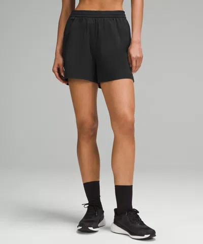 Lululemon Lightweight High-rise Hiking Shorts 4" In Black