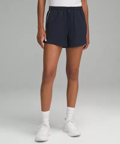 Lululemon Court Rival High-rise Short 3" In Blue