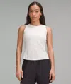 Lululemon Lightweight Nulux Tank Top In White