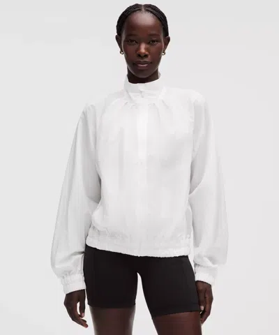 Lululemon Lightweight Pleated Track Jacket