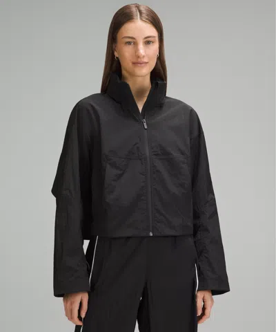Lululemon Lightweight Relaxed-fit Vented Jacket In Black