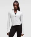 Lululemon Lightweight Uv Protection Running Jacket In White