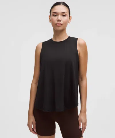 Lululemon Lightweight Split-back Training Tank Top In Black