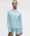 Lululemon Lightweight Stretch Uv-protective Jacket In Blue