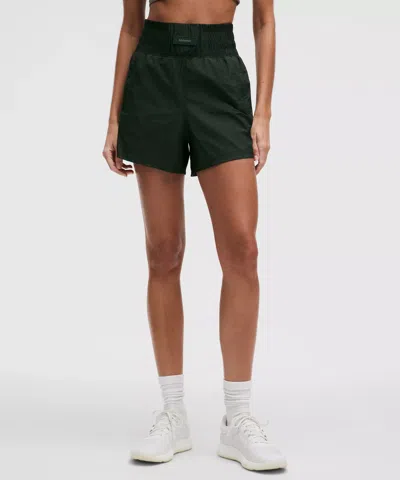 Lululemon Lightweight Super-high-rise Training Shorts 4" In Green
