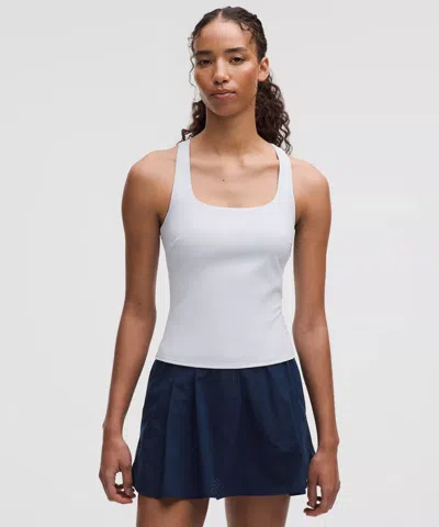 Lululemon Lightweight Tennis Tank Top Medium Support, B/c Cup In White