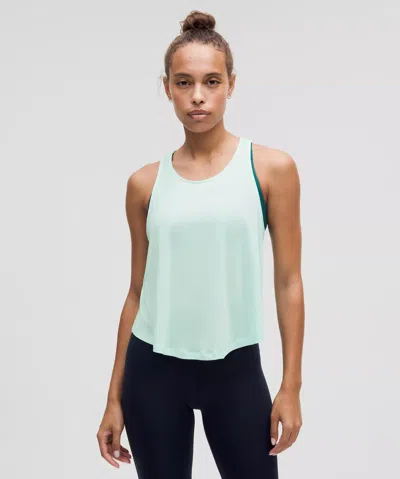 Lululemon Lightweight Training Racerback Tank Top In Green