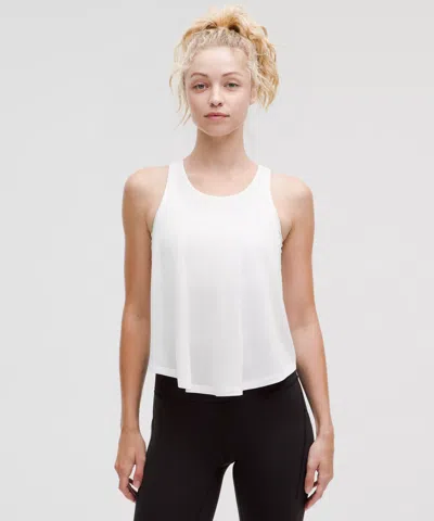 Lululemon Lightweight Training Racerback Tank Top In White