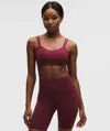 Lululemon Like A Cloud Bra In Brown