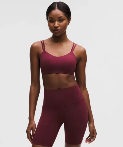 Lululemon Like A Cloud Bra In Brown