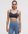 Lululemon Like A Cloud Bra Light Support, B/c Cup In Blue