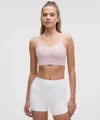 Lululemon Like A Cloud Longline Bra Light Support, B/c Cup In Pink