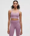 Lululemon Like A Cloud Longline Bra Light Support, B/c Cup In Purple