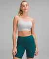 Lululemon Like A Cloud Longline Bra Light Support, B/c Cup In Gray