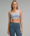 Lululemon Like A Cloud Longline Bra Light Support, B/c Cup In Gray
