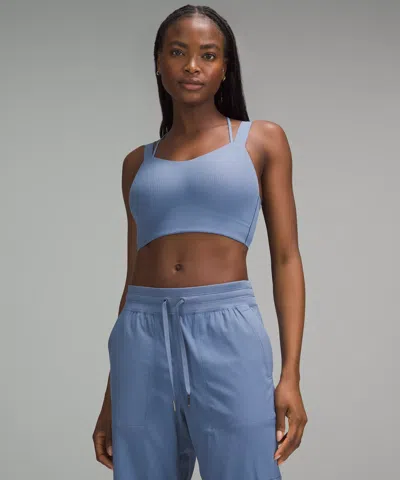 Lululemon Like A Cloud Longline Ribbed Bra Light Support, D/dd Cups