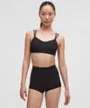 Lululemon Like A Cloud Ribbed Bra Light Support, B/c Cup In Black