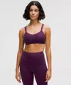 Lululemon Like A Cloud Ribbed Bra Light Support, B/c Cup In Purple