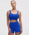 Lululemon Like A Cloud Ribbed Longline Bra