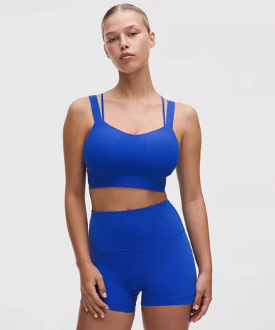 Lululemon Like A Cloud Ribbed Longline Bra