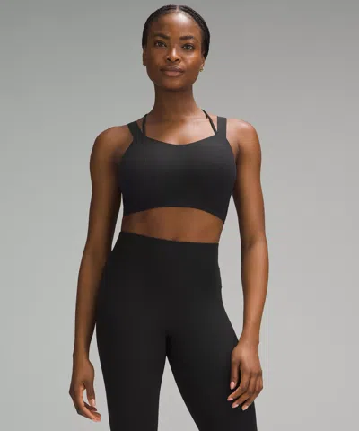 Lululemon Like A Cloud Ribbed Longline Bra Light Support, D/dd Cup
