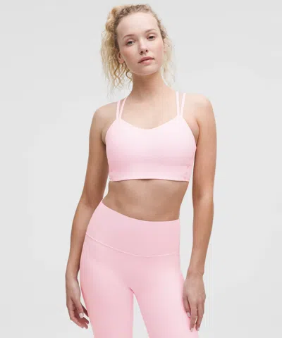 Lululemon Like A Cloud Ribbed Longline Bra Light Support, B/c Cup