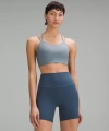 Lululemon Like A Cloud Ribbed Longline Bra Light Support, B/c Cup