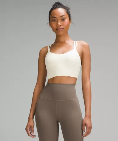Lululemon Like A Cloud Ribbed Longline Bra Light Support, B/c Cup