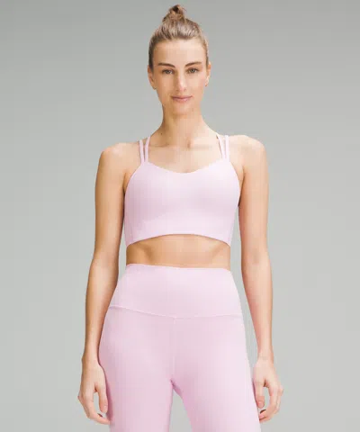 Lululemon Like A Cloud Ribbed Longline Bra Light Support, B/c Cup