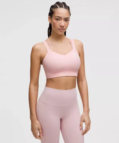 Lululemon Like A Cloud Ribbed Longline Bra Light Support, D/dd Cup
