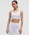 Lululemon Like A Cloud Ribbed Longline Bra Light Support, D/dd Cup