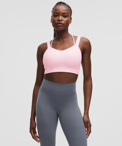 Lululemon Like A Cloud Ribbed Longline Bra Light Support, D/dd Cup
