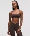 Lululemon Like A Cloud Spaghetti-strap Bra Light Support, A/b Cup In Brown