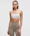 Lululemon Like A Cloud Spaghetti-strap Bra In White