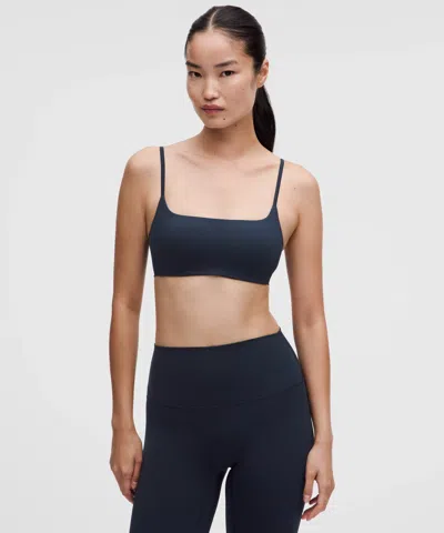 Lululemon Like A Cloud Spaghetti-strap Bra In Black