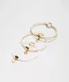 Lululemon Logo Charm Hair Ties 3 Pack