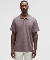 Lululemon Logo Sport Polo Short Sleeve In Purple