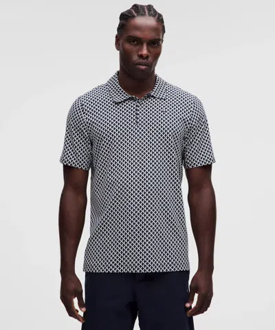 Lululemon Logo Sport Polo Short Sleeve In Multi