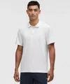 Lululemon Logo Sport Polo Short Sleeve In White