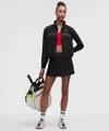 Lululemon Logo-waist Micro-pleat Mid-rise Tennis Skirt