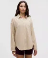 Lululemon Long Button-front Shirt