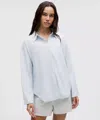 Lululemon Long Button-front Shirt