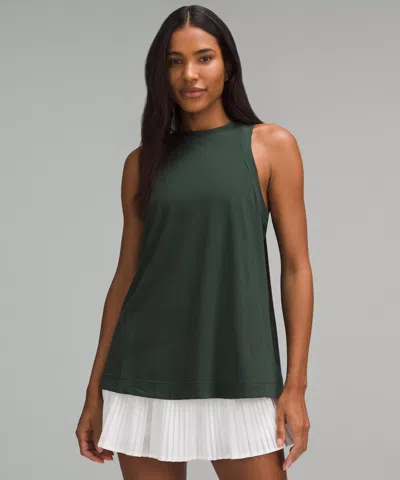 Lululemon Long Cotton Crewneck Tank Top
