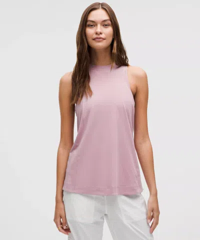 Lululemon Long Cotton Crewneck Tank Top