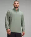 Lululemon Long-sleeve Golf Half Zip In Green