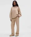 Lululemon Loungeful Classic-fit High-rise Sweatpant In Nude