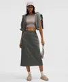 Lululemon Loungeful High-rise Midi Skirt