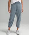 Lululemon Loungeful High-rise Oversized Cropped Jogger In Blue
