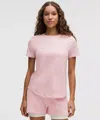 Lululemon Love Crewneck T-shirt In Pink