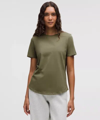 Lululemon Love Curved-hem Crewneck T-shirt